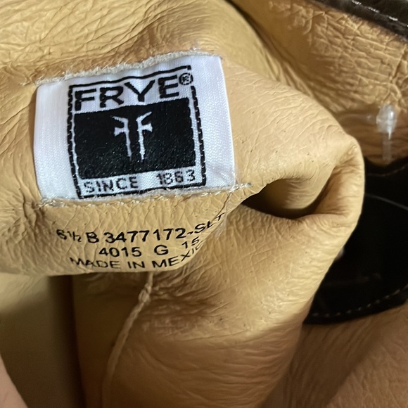 Frye Melissa Button Pull On Riding Boots - Style 77167 6.5size - Picture 9 of 11